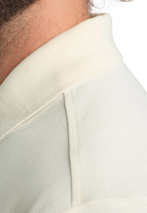 Jack Wolfskin Essential Poloshirt kurzarm cotton white (Herren)