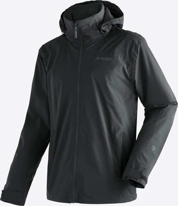 Maier Sports Metor Rec Funktionsjacke schwarz (Herren)