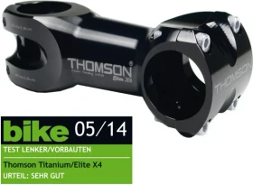 Thomson Elite X4 31.8mm/1 1/8" ±10° Vorbau 80mm schwarz