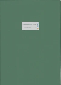 Herma Heftschoner Papier, A4, dunkelgrün, 10er-Pack