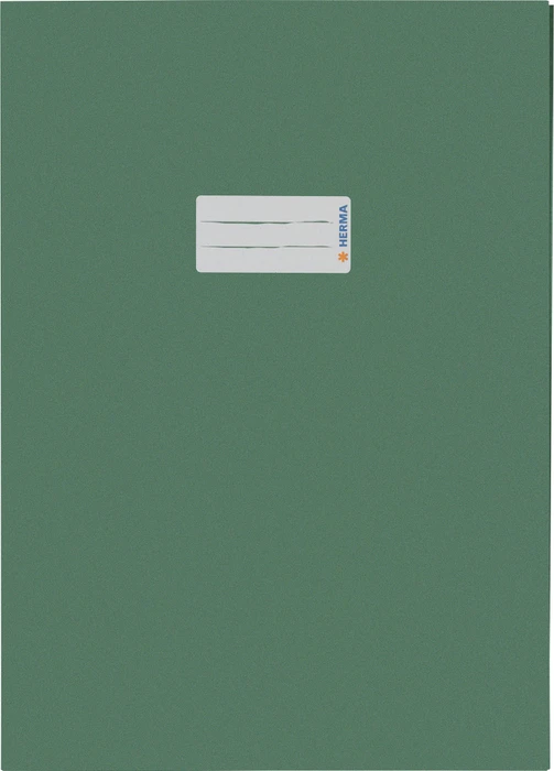 Herma Heftschoner Papier, A4, dunkelgrün, 10er-Pack