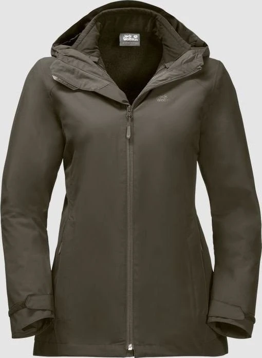 Jack Wolfskin Norrland 3in1 Funktionsjacke grape leaf (Damen)