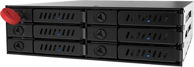 Chieftec CMR-625, 5.25" Wechselrahmen auf 6x 2.5" SATA