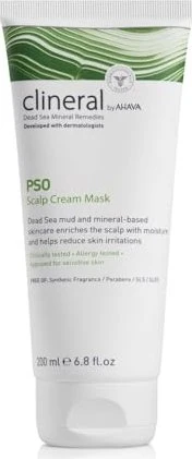 AHAVA Clineral PSO Scalp Cream Mask, 200ml