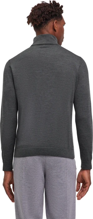 Falke Basic Apparel Rollkragen Pullover green mel. (Herren)