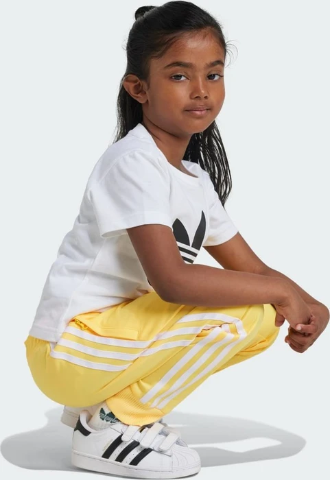 adidas Adicolor Trefoil T-Shirt kurzarm weiß (Junior)