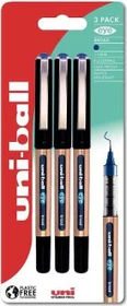 Uni-Ball Eye Broad UB-150-10 Tintenroller (Mine) blau/gold, 3er-Pack