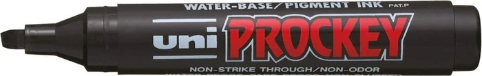 Uni-Ball uni-Prockey PM-126/8 Universalmarker Keilspitze sortiert, 8er-Set, Etui – Bild 2 von 9
