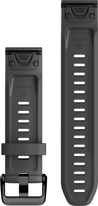 Garmin Ersatzarmband QuickFit 20 Silikon graphite