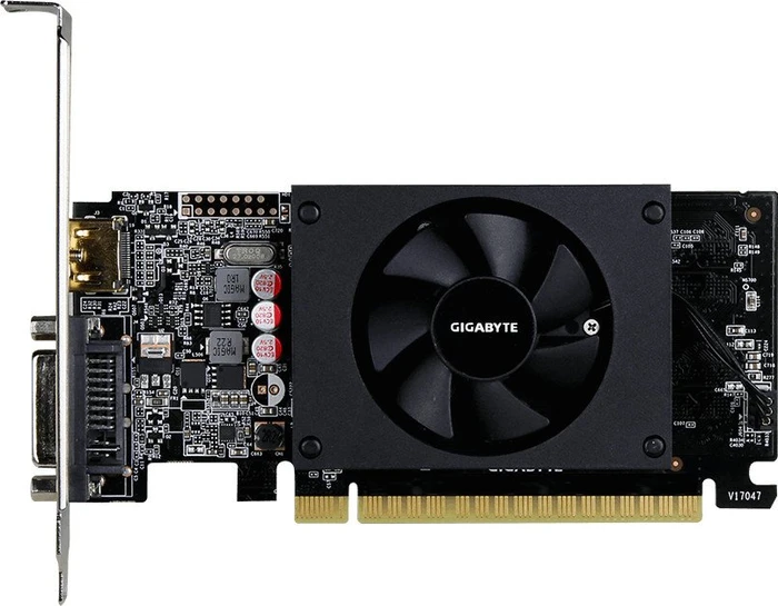 GIGABYTE GeForce GT 710, 2GB GDDR5, DVI, HDMI