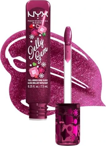NYX Jelly Gem XMAS Lipgloss 02 fuchsia gem, 7.5ml