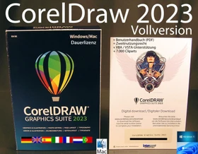 Corel CorelDraw Graphics Suite 2023 (multilingual) (PC/MAC) (CDGS2023MLMBEU)