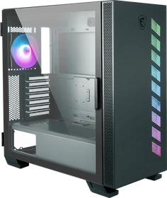 MSI MAG Vampiric 300R Midnight Green, Glasfenster