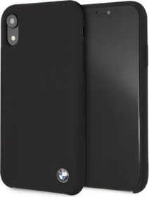 BMW Silicone Cover Signature Collection für Apple iPhone XR schwarz