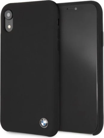 BMW Silicone Cover Signature Collection für Apple iPhone XR schwarz