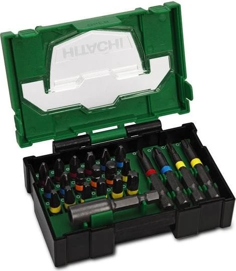 Hitachi Bitset inkl. Werkzeugbox, 23-tlg.