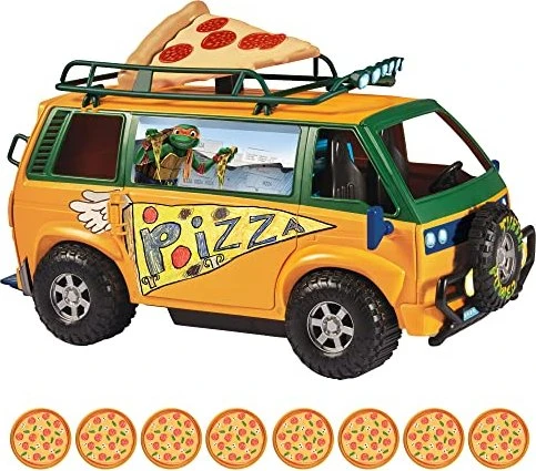 Playmates Toys Teenage Mutant Ninja Turtles - PizzaFire Van