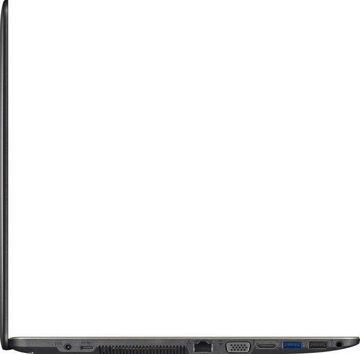ASUS X540LA-DM977T, Chocolate Black, Core i3-5005U, 8GB RAM, 256GB SSD, 1TB HDD, DE
