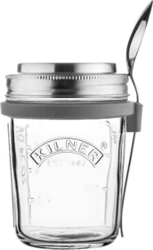 Kilner Breakfast Jar Set To-Go-Frühstücksglas 350ml, 3-tlg.