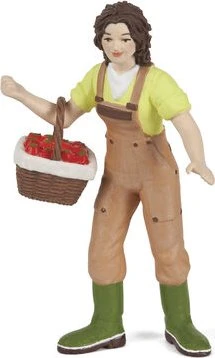 Papo Das Leben auf dem Bauernhof - Bäuerin mit Korb