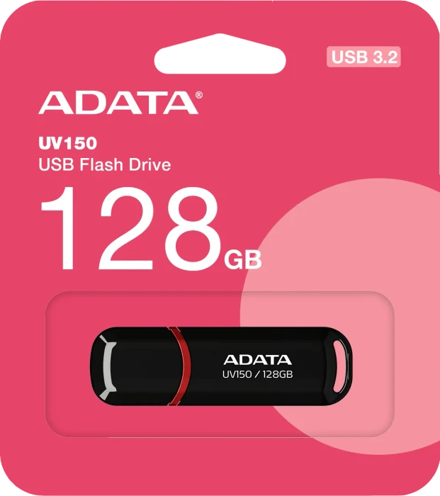 ADATA DashDrive UV150 128GB schwarz, USB-A, USB 3.2 Gen 1×1