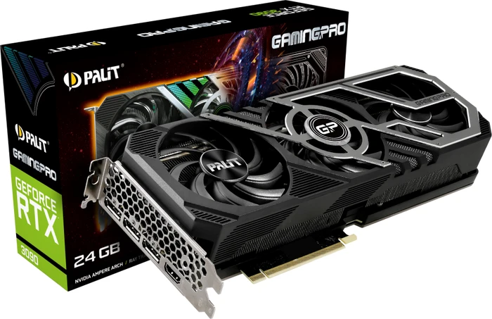 Palit GeForce RTX 3090 GamingPro, 24GB GDDR6X, HDMI, 3x DP