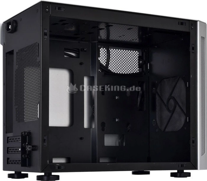 Lian Li TU150, silber, Glasfenster, Mini-ITX
