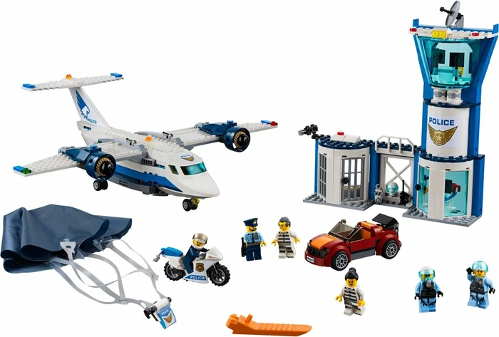 LEGO City Polizei - Polizei Fliegerstützpunkt (60210) – Bild 2 von 12
