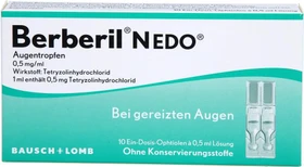 Berberil N EDO Augentropfen, 5ml (10x 0.5ml)