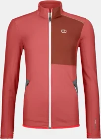 Ortovox Fleece Funktionsjacke blush (Damen)