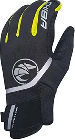Chiba Phantom Fahrradhandschuhe black/neon yellow