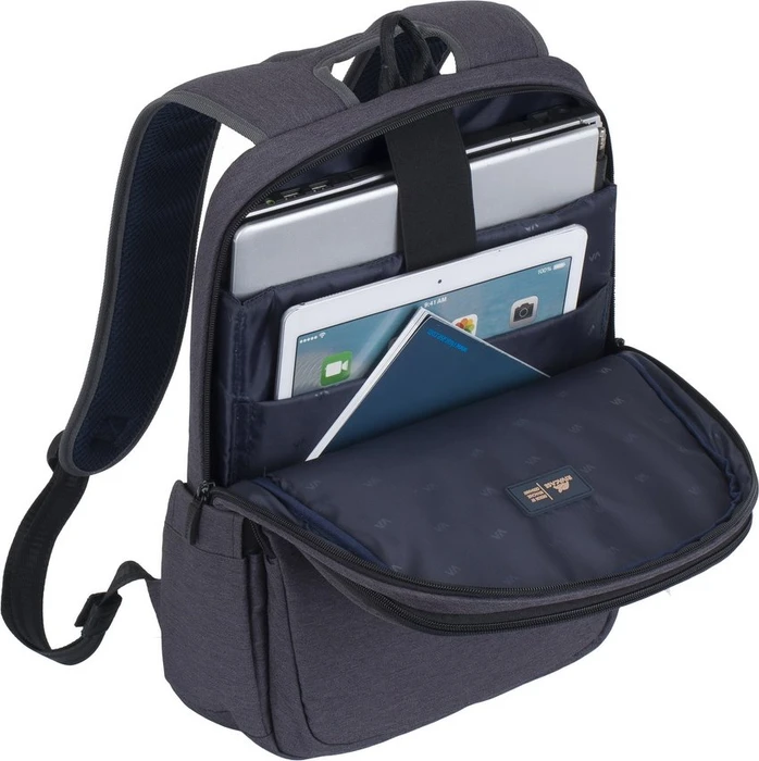 RivaCase 7760 Suzuka ECO 15.6" Notebook Rucksack, schwarz
