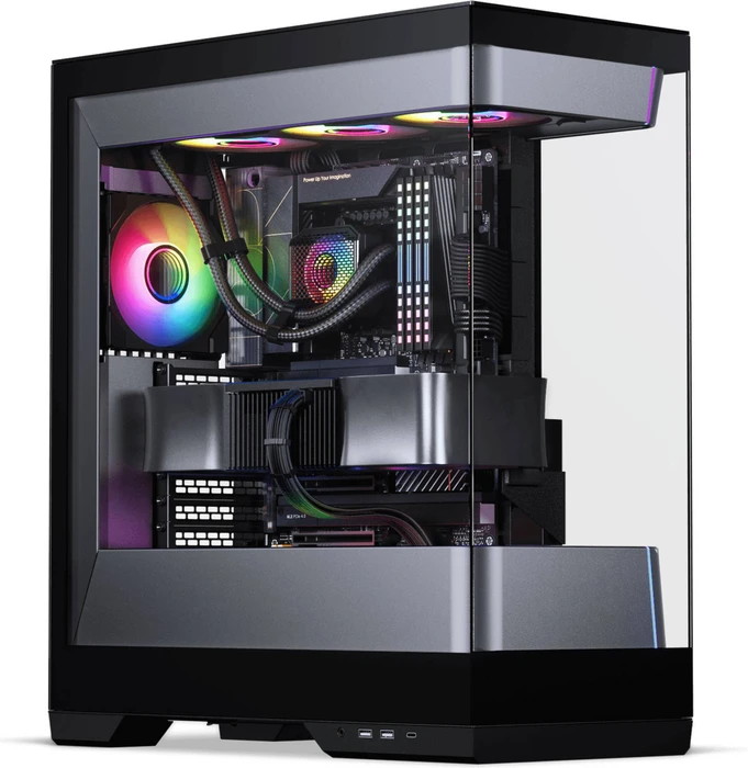 Phanteks Evolv S2, schwarz, Glasfenster
