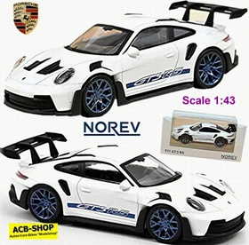 Norev Jet-Car Porsche 911 GT3 RS 2022 weiß/blau