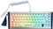 Ducky Year of the Dragon 2024, 65% Layout, weiß/blau, hot-swap, MX2A RGB PURPLE, USB, ND Vorschaubild