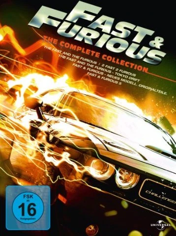 The Fast And The Furious Box (Filme 1-5) (DVD)