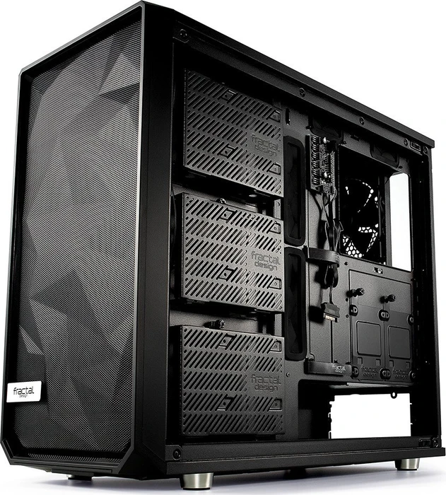 Fractal Design Meshify S2 Black TG Light Tint, helles Glasfenster