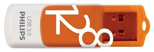 Philips Vivid 128GB orange, USB-A, USB 3.2 Gen 1×1