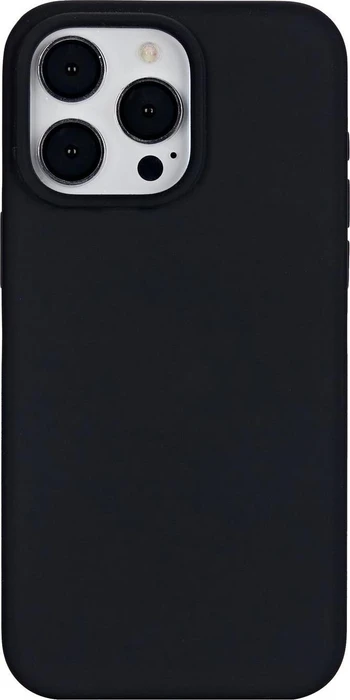 eSTUFF Infinite Riga Silicone Cover für Apple iPhone 15 Pro Max schwarz