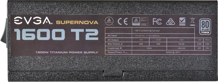 EVGA SuperNOVA T2 1600 1600W, ATX 2.4