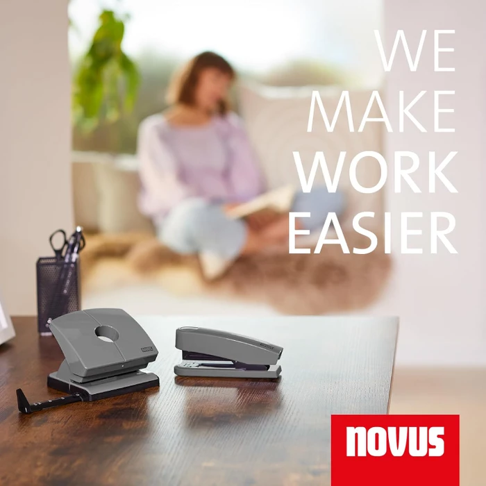 Novus B 220 Color ID 2.0 Bürolocher, Smart Grey