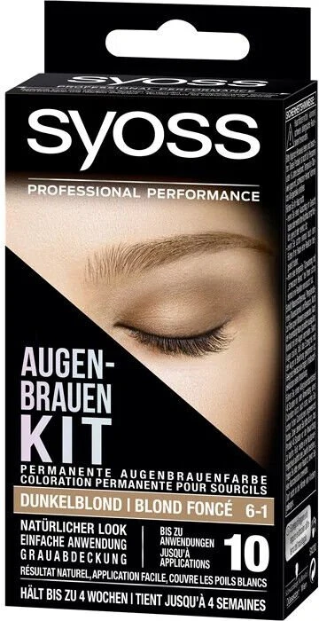 Syoss Augenbrauenfarbe Kit dunkelblond