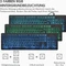 Riitek Rii RK105 Tastatur und Maus Set, USB, DE Vorschaubild