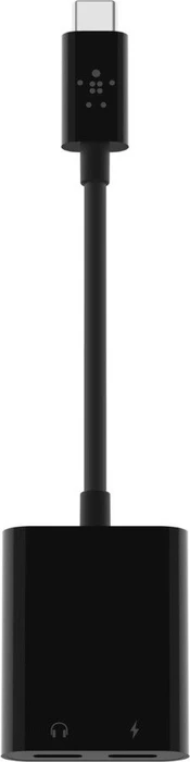 Belkin Connect USB-C Audio + Charge Adapter schwarz