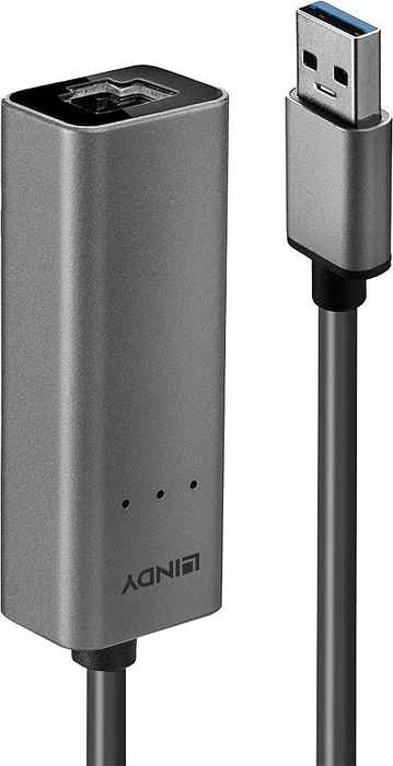 Lindy 2.5G Konverter LAN-Adapter, RJ-45, USB-A 3.0 [Stecker]