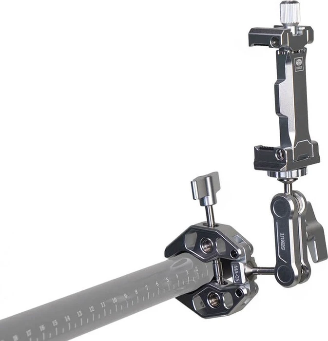 Sirui Crab Clamp mit Magic Arm und Smartphone Halterung silber