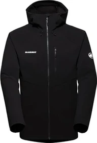 Mammut Ultimate Comfort SO Hooded Funktionsjacke schwarz (Herren)