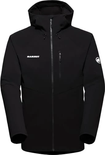 Mammut Ultimate Comfort SO Hooded Funktionsjacke schwarz (Herren)