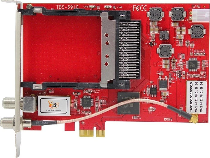 TBS DVB-S2 Doppel-Tuner mit CI, PCIe x1
