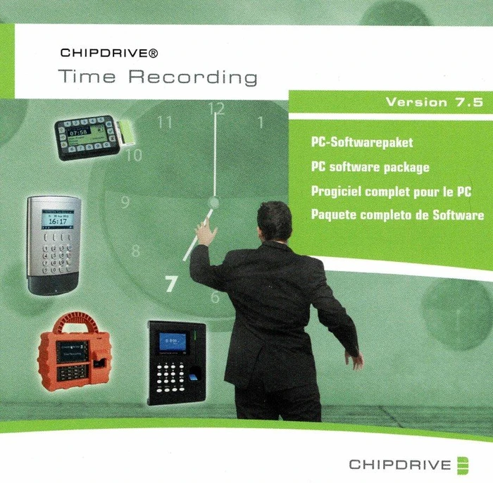 Chipdrive Time Recording 7.5 Zeiterfassung, Produktlizenz, ESD (PC)